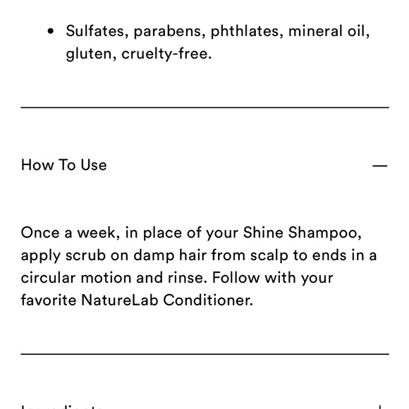 NatureLab Tokyo’s Perfect CLEAN 2 in 1 Scalp Scrub and Clarifying Shampoo - Picture 6 of 6
